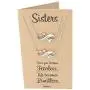 Quan Jewelry Infinity Arrow with Word Pendant Necklace Set for 2, Perfect Jewelry Necklace Gifts for Sisters, Bestfriends and BFFs, Motivational Charm with Inspirational Quote on Gift Card Quan Jewelry Infinity Arrow with Word Pendant Necklace Set for 2, Perfect Jewelry Necklace Gifts for Sisters, Bestfriends and BFFs, Motivational Charm with Inspirational Quote on Gift Card