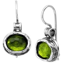 Silpada Daintree Natural Green Quartz Drop Earrings in Sterling Silver