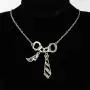 WSNANG Fifty Movie Necklace Freedom Handcuffs Mask Tie Necklace Movie Jewelry Gift