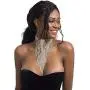 Bella Stunning Crystal Statement Necklace Tassel Collar for Party Banquet Bella Stunning Crystal Statement Necklace Tassel Collar for Party Banquet