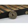 Daughter Necklace From Dad - Silver Color Laser Engraved Personalized Pendant Charm From Father Daughter Necklace From Dad - Silver Color Laser Engraved Personalized Pendant Charm From Father