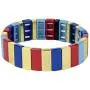 Allzedream Enamel Bracelets Stretch Bangle Colorful Tile Beads Elastic Stackable Colorblock Bracelet Allzedream Enamel Bracelets Stretch Bangle Colorful Tile Beads Elastic Stackable Colorblock Bracelet
