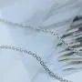 TseanYi Vintage Time Necklace Choker Silver Round Circle Pendant Necklaces Sand Clock Necklace Chain Time Turner Jewelry for Women and Girls (Silver)