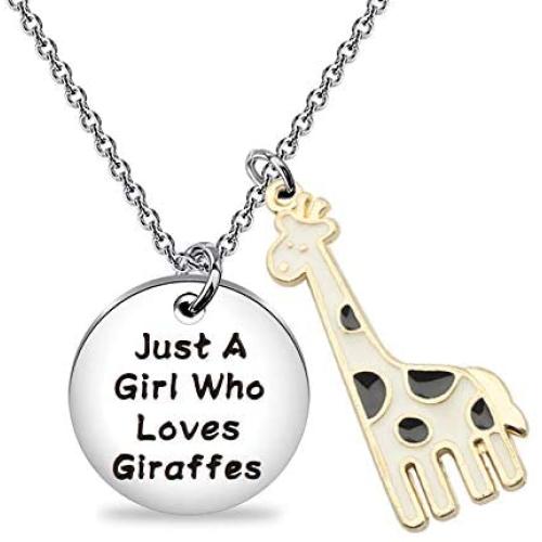 FAADBUK Funny Giraffes Bracelet Animal Lover Gift Just A Girl Who Loves Giraffes Jewelry Bracelet Giraffes Lover Gift Giraffes Jewelry