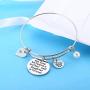 Nimteve Mom Gifts from Daughter Son Mother Bracelet Bangle Jewellery Gifts for Women