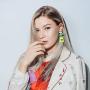 FENICAL UFO Earring Exaggerated Earring Acrylic Earring Drop for Woman Girls Ladies 1Pair