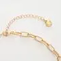 LEGITTA Paperclip Link Necklace Snake Chain Herringbone Choker Layered Necklaces