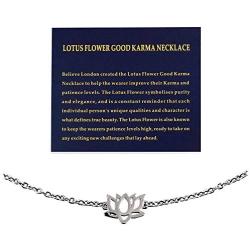 Believe London Unicorn Compass Mountain Necklace for Women Friendship Anchor Good Luck Pendant Chain Girls Jewelry Message Gift Card