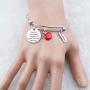 BAUNA Teaching Assistant Gift Behind Every Good Teacher is A Great Teaching Assistant Teachers Aide Key Chain TA Gift Thank You Gift for Teaching Assistant