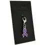 PinMarts Purple Awareness Ribbon Domestic Violence Enamel Charm PinMarts Purple Awareness Ribbon Domestic Violence Enamel Charm