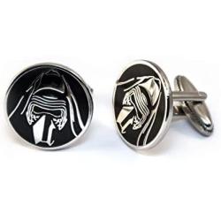 SharedImagination Kylo Ren Cufflinks, Star Wars Tie Clip, Jedi Tie Tack Jewelry, Darth Vader Cuff Links, Stormtrooper Death Star Gift, Star Wars Wedding Party Groomsman Gifts