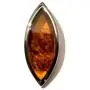 Honey Amber Sterling Silver Large Slider Pendant Honey Amber Sterling Silver Large Slider Pendant