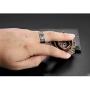 JAJAFOOK 990 Silver FENG Shui PIXIU MANI Amulet Lucky Wealth Buddhist Jewelry Adjustable Ring