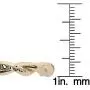14k Yellow Gold Twisted Womens Bangle Bracelet, 8'' 14k Yellow Gold Twisted Womens Bangle Bracelet, 8''