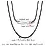 Mixiueuro 2mm Leather Chain Necklace Black Waterproof Braided Wax Rope Chain With Upgrade Ultra Thin Light New Models Titanium steel Clasp, for Men Women children Mixiueuro 2mm Leather Chain Necklace Black Waterproof Braided Wax Rope Chain With Upgrade Ultra Thin Light New Models Titanium steel Clasp, for Men Women children