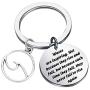 Gzrlyf Ocean Wave Keychain Inspiration Beach Gifts for Beach Lover Ocean Lover Surfer Waves are Inspiring