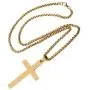 Cross Necklace for Men, Stainless Steel Cross Pendant Necklaces,18-32 inches Chain Silver Gold Black Cross Necklace Cross Necklace for Men, Stainless Steel Cross Pendant Necklaces,18-32 inches Chain Silver Gold Black Cross Necklace