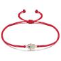 JINBAOYING Hamsa Evil Eye Bracelet with Cubic Zirconia String Kabbalah Adjustable Bracelet Handmade Charm Bracelets for Women Men