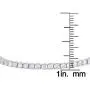 Victoria Townsend Cubic Zirconia Elegant Adjustable Tennis Bracelet for Women