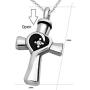 JMQJewelry Urn Cremation Jewelry Keepsake Memorial Necklace for Ashes
