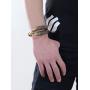 Alilang Womens Bronze Tone Jurassic Dinosaur Reptile Dragon Claw Talon Cuff Bangle Bracelet