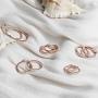 PAVOI 14K Gold Plated 925 Sterling Silver Post Cubic Zirconia Hoop Earrings 30/15mm