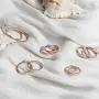 PAVOI 14K Gold Plated 925 Sterling Silver Post Cubic Zirconia Hoop Earrings 30/15mm