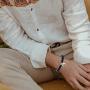 COLOYAN 4 Pcs Among Us Bead Bracelets for Men Women Crewmates Impostor Game Among Us Fans Gifts