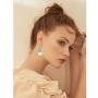 New Funny Drinking Fountain Toliet Bathtub Earrings For Women Geometric Unusual Creative Acrylic Dangle Earrings Fashion Jewelry