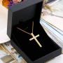 Sllaiss 925 Sterling Silver Cross Pendant Necklace For Men Women Christian Jewelry Cross Necklace 18 Inch