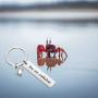 ENSIANTH Funny Crab Keychain You Are Crabulous Keychain Crab Jewelry for BFF Traveler Gift