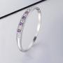 Almusen Women Hollow Bangle Cubic Zirconia Stones Jewelry for Women with Crystal Bracelet Birthday Women Teen Girls Women Girls Valentines Day Gifts with Elegant Jewelry Box