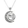 Glass Dome The Maze Runner Pendant Moon Necklace
