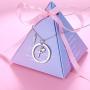 Flyow 925 Sterling Silver Memorial Necklace A Piece of My Heart is in Heaven Pendant Jewelry in Memory of Mom Dad Grandma Grandpa Baby Loss Memorial Gift…