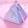 Flyow 925 Sterling Silver Memorial Necklace A Piece of My Heart is in Heaven Pendant Jewelry in Memory of Mom Dad Grandma Grandpa Baby Loss Memorial Gift…