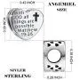 925 Sterling Silver CZ Cross Charms with God All Things are Possible Fit European Snake Bracelets 925 Sterling Silver CZ Cross Charms with God All Things are Possible Fit European Snake Bracelets