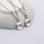 FUSTMW 3 Pinky Promise Necklace Pinky Swear Best Friends Gift Sisters Necklaces Friendship Jewelry