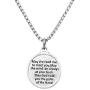 Rosemarie & Jubalee Religious Gift St Patrick Irish Blessing Medal Pendant Necklace, 18''-20.5'' with 2.5'' Extender