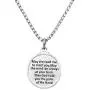 Rosemarie & Jubalee Religious Gift St Patrick Irish Blessing Medal Pendant Necklace, 18''-20.5'' with 2.5'' Extender Rosemarie & Jubalee Religious Gift St Patrick Irish Blessing Medal Pendant Necklace, 18''-20.5'' with 2.5'' Extender