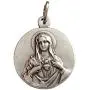 THE SACRED HEART OF MARY (IMMACULATE HEART OF MARY) - THE PATRON SAINTS MEDALS - 100% MADE IN ITALY (ROUND SHAPE)