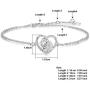 YZSFMZGE Horse Bracelet for Women 925 Sterling Silver Adjustable Bracelet