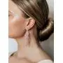 SWEETV Wedding Bridal Chandelier Earrings, Crystal Rhinestone Drop Dangle Earrings for Women Brides