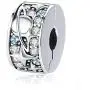 Eternalll Jewellery Original Spacer Bead Clip Charms for Bracelets Sterling Silver Charms Clip Stopper Charms for Women Bracelets Eternalll Jewellery Original Spacer Bead Clip Charms for Bracelets Sterling Silver Charms Clip Stopper Charms for Women Bracelets