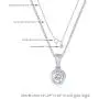 La Joya 1/6-1/3 Carat Total Weight (cttw) Certified Lab Grown Diamond Pendant Necklace - Bezel Set Yellow Gold Or White Rhodium Plated .925 Sterling Silver With Chain - GH Color And VS/SI Clarity La Joya 1/6-1/3 Carat Total Weight (cttw) Certified Lab Grown Diamond Pendant Necklace - Bezel Set Yellow Gold Or White Rhodium Plated .925 Sterling Silver With Chain - GH Color And VS/SI Clarity