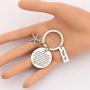 BAUNA Starfish Keychain Never Underestimate The Valuable and Important Difference You Make Social Worker Thank You Gift Volunteers Jewelry