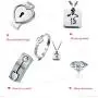His & Hers Jewelry Matching Set, Couples Charm Key Necklace Lock Bracelet Set, Personalized Stainless Steel Jewelry Valentines Gift His & Hers Jewelry Matching Set, Couples Charm Key Necklace Lock Bracelet Set, Personalized Stainless Steel Jewelry Valentines Gift