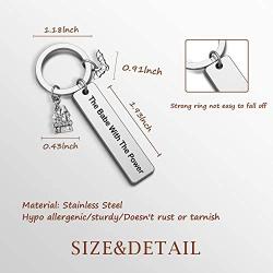 G-Ahora Labyrinth Movie Inspired Keychain The Babe with The Power Labyrinth Fans Gifts(Baby with Power)
