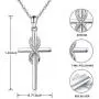 Bolelis 925 Sterling Silver Cross Necklace for Women Infinity Necklace for Girls Love Cross Baptism Pendant Jewelry Gifts for Mom Daughter Family Birthday Valentines or Anniversary Bolelis 925 Sterling Silver Cross Necklace for Women Infinity Necklace for Girls Love Cross Baptism Pendant Jewelry Gifts for Mom Daughter Family Birthday Valentines or Anniversary