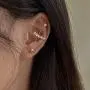 IBEEDOW Cuff Earring Set Ear Wrap Crawler Hook Earrings Ear cuffs Earrings for Women Girls IBEEDOW Cuff Earring Set Ear Wrap Crawler Hook Earrings Ear cuffs Earrings for Women Girls