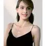 Multilayered Chain Necklace –Women’s Multi-Stand Bohemia Sequins Disc Choker Chain Gold Silver Triple Layered Minimalist Pearl Pendant Necklace Jewelry Multilayered Chain Necklace –Women’s Multi-Stand Bohemia Sequins Disc Choker Chain Gold Silver Triple Layered Minimalist Pearl Pendant Necklace Jewelry